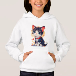 Cute Kawaii Katt för kattälskare T-shirt