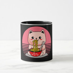 Cute Kawaii-kattätsten Mugg