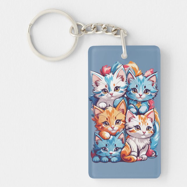 Cute Kawaii Kattunge, lekfull (Framsidan)