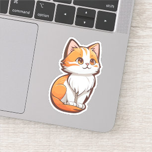 Cute Kawaii Kitten Klistermärken