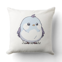 Cute Kawaii Knubbig Bird Tecknad - Aduly Pastel
