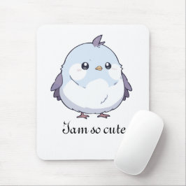 Cute Kawaii Knubbig Bird Tecknad - Aduly Pastel Musmatta