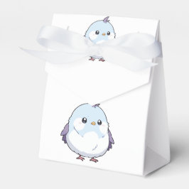 Cute Kawaii Knubbig Bird Tecknad - Aduly Pastel Presentaskar