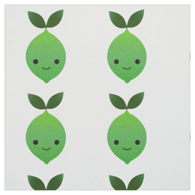 Cute Kawaii Lime Tyg (Provkarta)