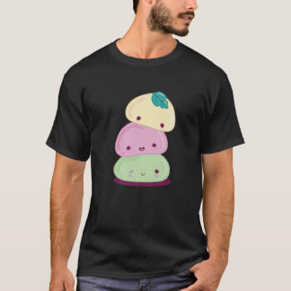 Cute Kawaii Mochi Dessert Älskare Food Mochi Gift T Shirt