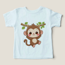 Cute Kawaii Monkey T Shirt