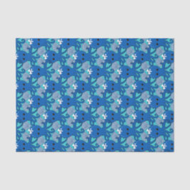 Cute Kawaii Octopus & Seashell Gift Tissue Paper