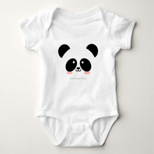 Cute Kawaii Panda  Lägg till ditt namn T Shirt