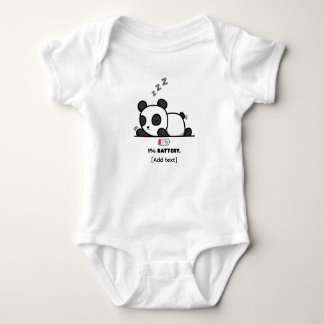: Cute Kawaii Panda - Low Battery 1% Nap Time T Shirt