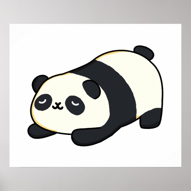 Cute Kawaii Panda Poster (Framsidan)