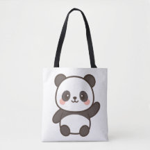 Cute Kawaii Panda Tote Bag 🐼 👜