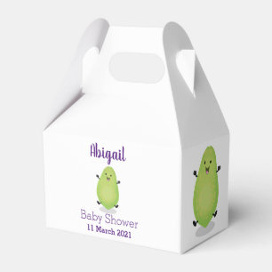 Cute kawaii papaya tass tass tecknad illustration presentaskar
