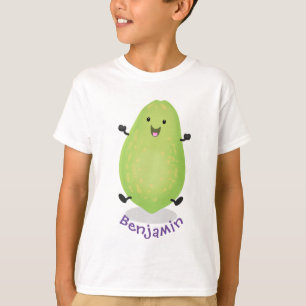 Cute kawaii papaya tass tass tecknad illustration t shirt