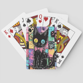 Cute Kawaii Pastel Goth Patchwork Gothic Creepy Casinokort