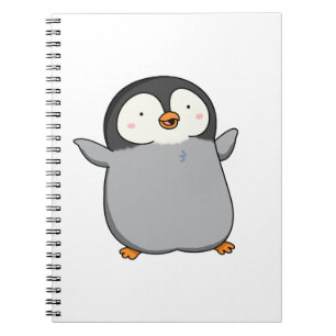 Cute Kawaii Penguin Anteckningsbok