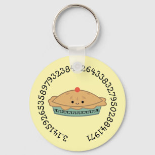 Cute Kawaii Pi Paj Nyckelring