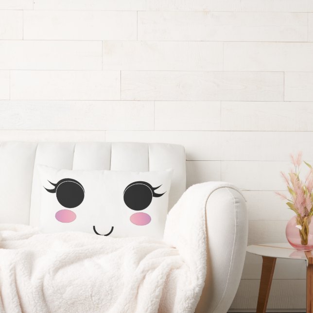 Cute Kawaii Pillow Lumbarkudde (Soffa)