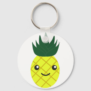 Cute Kawaii Pineapple Nyckelring