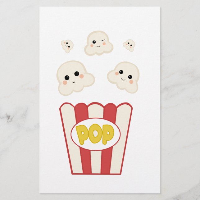 Cute Kawaii Popcorn (Framsida)