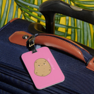 Cute Kawaii Potato Japanska Bagagebricka