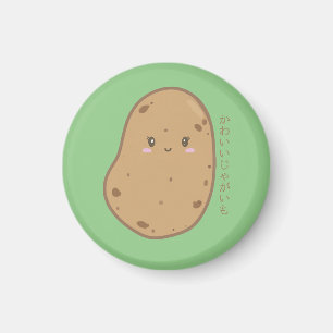 Cute Kawaii Potato Japanska Magnet