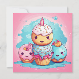 Cute Kawaii-presentkort