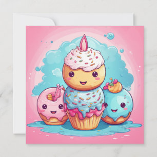 Cute Kawaii-presentkort