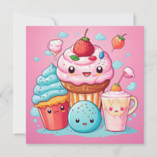 Cute Kawaii-presentkort