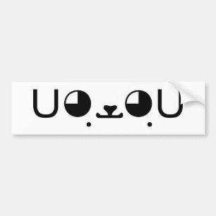 Cute Kawaii Puppy Hund Japanska Kaomoji Emoticon Bildekal