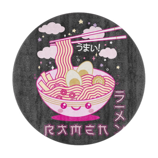Cute Kawaii Ramen Anime Noodles Ramen Girls, Tonår (Framsidan)