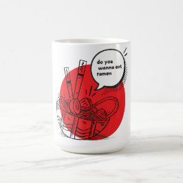 Cute Kawaii Ramen - Funny Japanese Food  Kaffemugg