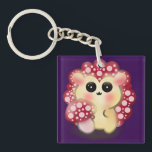 Cute Kawaii Red Mushroom Hedgehog Toadstool Art<br><div class="desc">Add a touch of forest magic to your day with this incredibly cute Mushroom Hedgehog design! This adorable woodland hybrid character features a glossy red toadstool cap with pink dots and big, sweet anime-style eyes. This kawaii illustration perfectly captures the trendy cottagecore and fairycore aesthetics. It makes a wonderful gift...</div>