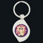 Cute Kawaii Red Mushroom Hedgehog Toadstool Art Swirl Silverfärgad Nyckelring<br><div class="desc">Add a touch of forest magic to your day with this incredibly cute Mushroom Hedgehog design! This adorable woodland hybrid character features a glossy red toadstool cap with pink dots and big, sweet anime-style eyes. This kawaii illustration perfectly captures the trendy cottagecore and fairycore aesthetics. It makes a wonderful gift...</div>