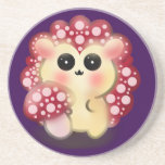 Cute Kawaii Red Mushroom Hedgehog Toadstool Art Underlägg<br><div class="desc">Add a touch of forest magic to your day with this incredibly cute Mushroom Hedgehog design! This adorable woodland hybrid character features a glossy red toadstool cap with pink dots and big, sweet anime-style eyes. This kawaii illustration perfectly captures the trendy cottagecore and fairycore aesthetics. It makes a wonderful gift...</div>