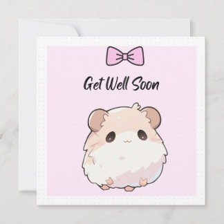 Cute Kawaii Rosa och White får snart kort