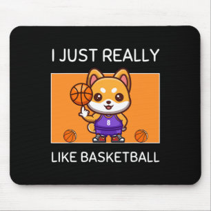 Cute Kawaii Shiba Inu... Verkligen som Basketbal Musmatta