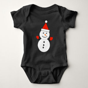 Cute Kawaii Snögubbe Cami Tee