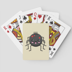 Cute Kawaii Spider Casinokort