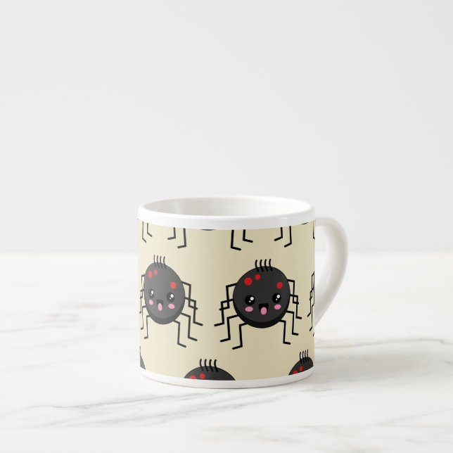Cute Kawaii Spider Espressomugg (Framsida höger)