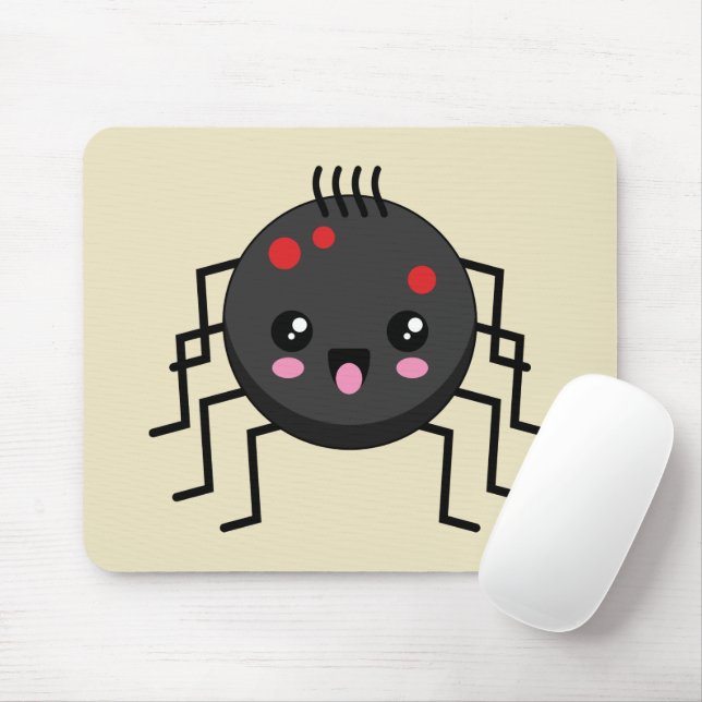 Cute Kawaii Spider Musmatta (Med mus)