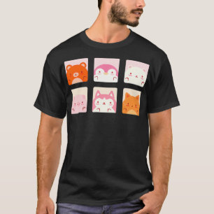 Cute Kawaii Squishies Clothing Mood Harajuku Aesth T Shirt