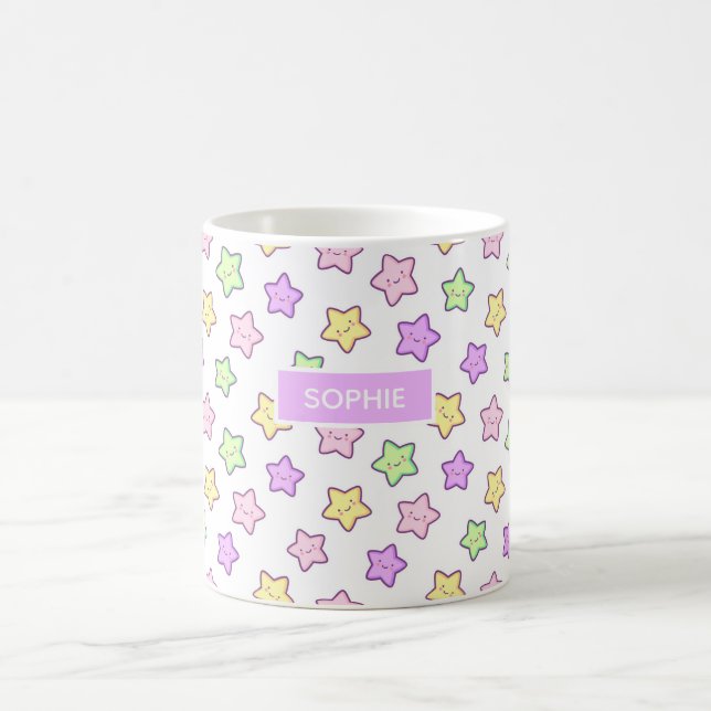 Cute Kawaii Stars Mugg (Center)