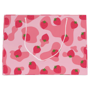 Cute Kawaii Strawberry Cow Mönster