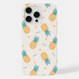 Cute Kawaii Summer Pineapple Ananas Mönster