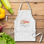 Cute Kawaii Sushi Förkläde<br><div class="desc">Hämta redot för dina chopsticks-roligtar för en bra sushi-! Den här kawaii sushi-designen är säker på att ge ansikte ett leende och få köket att se snyggt och lek. På designen illustreras två omtyckta sushi-rullar i söt kawaii stil. Och med frasen "Att koka med kärlek ger mat till själen" skriven...</div>