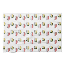 Cute Kawaii Sushi Japansk Food Art Character Maki