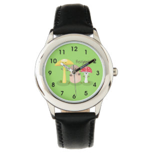 Cute kawaii svampsvampar toadstool armbandsur