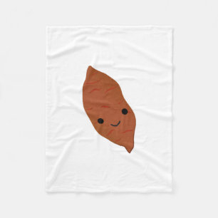 Cute Kawaii Sweet Potato Fleecefilt