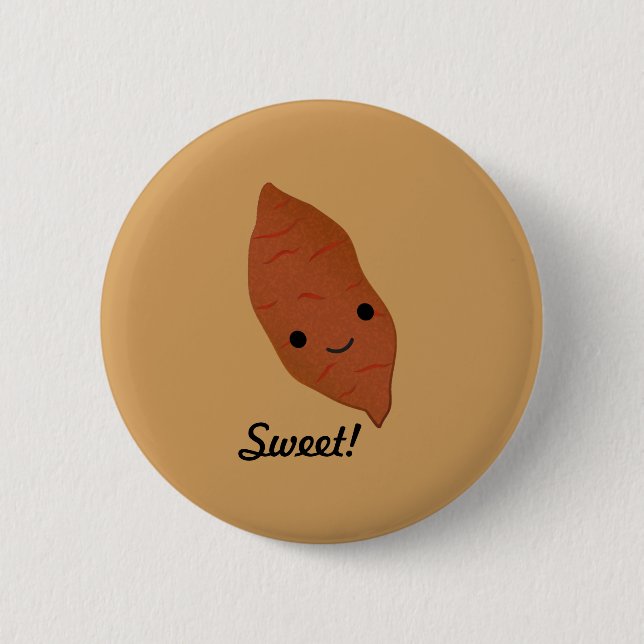 Cute Kawaii Sweet Potato Knapp (Framsida)