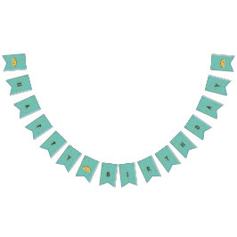 Cute Kawaii Taco Grattis på födelsedagen Vimplar